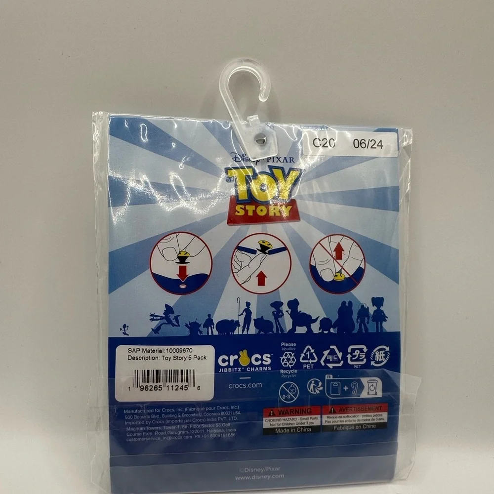 CROCS Toy Story Jibbitz charms - Picture 7 of 9